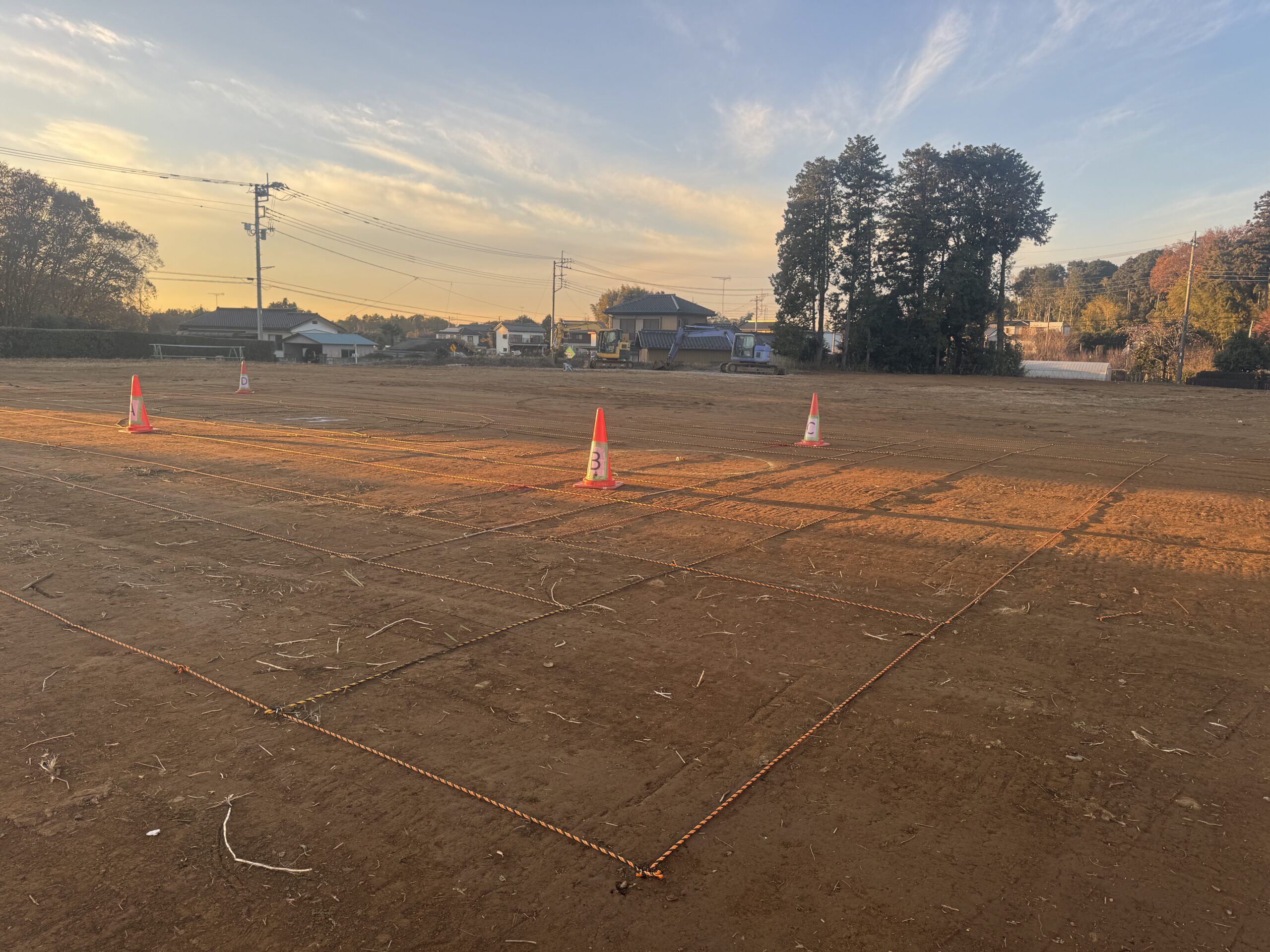 JMAドローンスクール茨城会場の実地講習会場